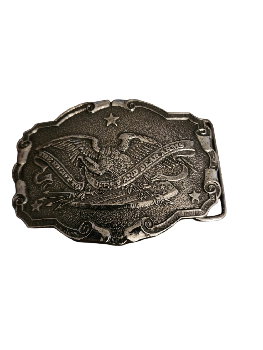 Second Ammendment Vintage Belt Buckle